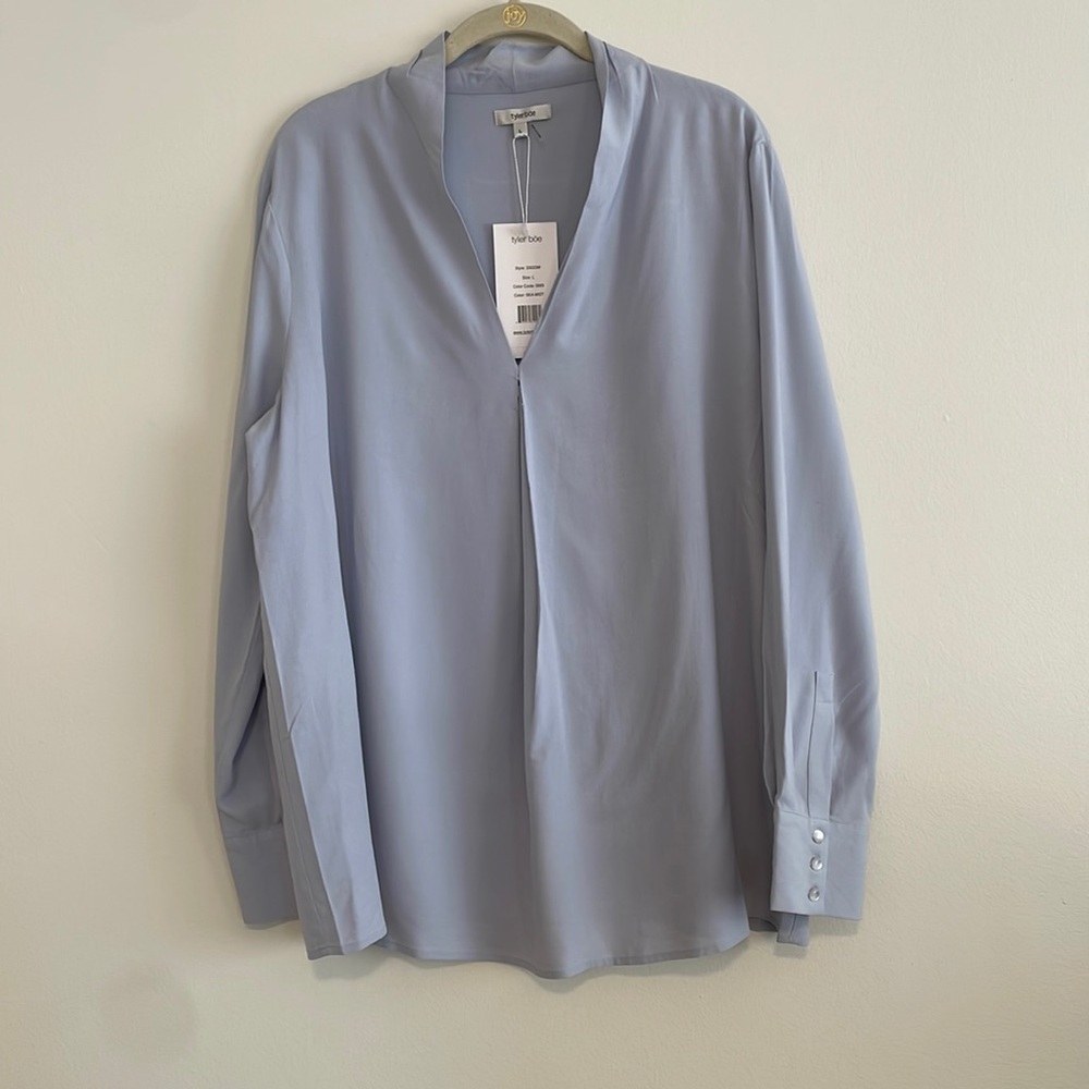 NWT Light Blue Blouse